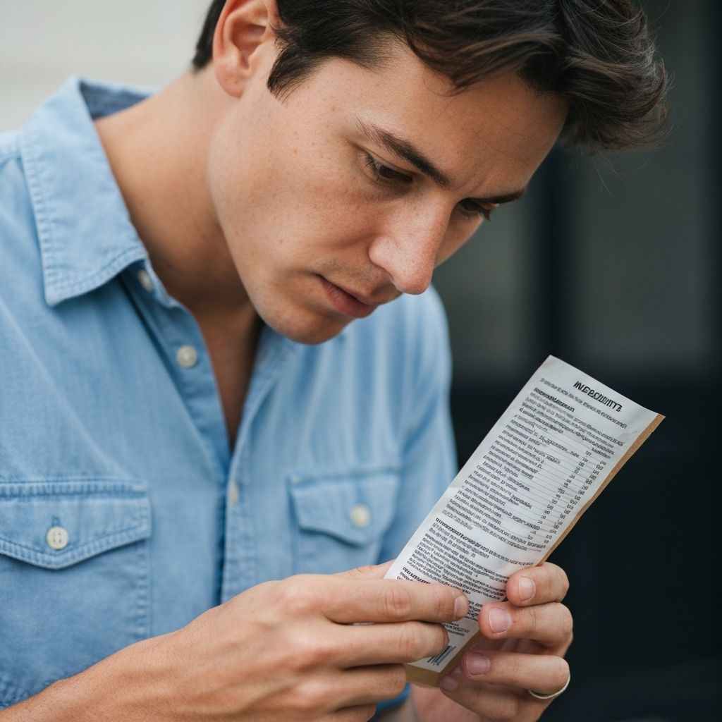 Ανάγνωση ετικετών τροφίμων